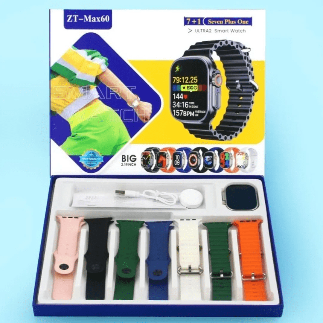 Smart Watch Ultra 2 ZT-MAX60 (7-in-1) - IT Galleria